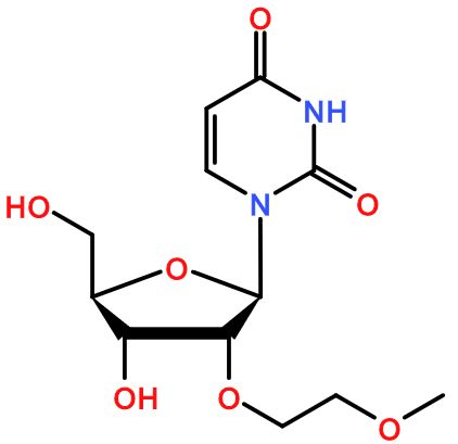 (image for) MC080409 2'-O-(2-Methoxyethyl)uridine